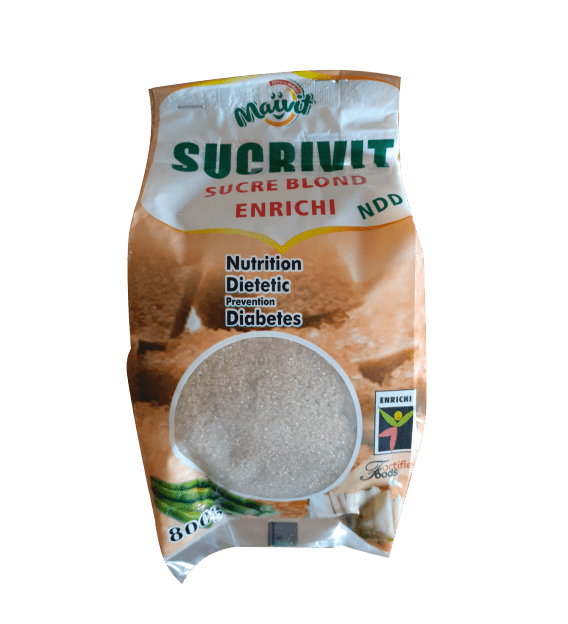 SUCRIVIT-SUCRE ROUX 800g